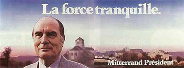 affiche présidentielle 1981 Mitterrand