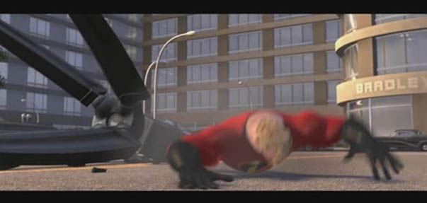 Barclay's Bank in The Incredibles