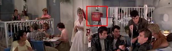 Coca Cola dans Grease