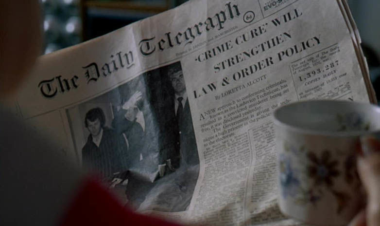 Daily Telegraph Clockwork Orange