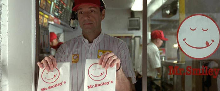 Mr smiley dans American Beauty