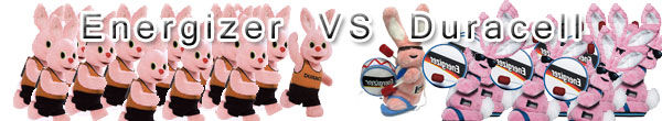 Energizer vs duracell bunny