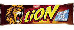 lion barre chocolat