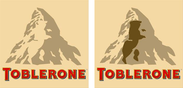 Toblerone ourson caché