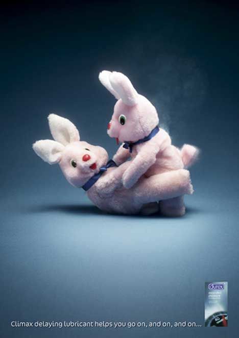 lapin duracell durex