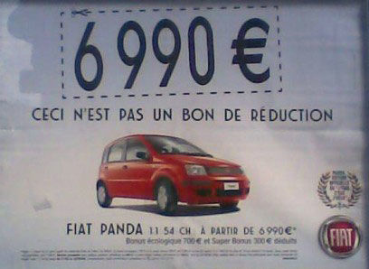 fiat panda magritte