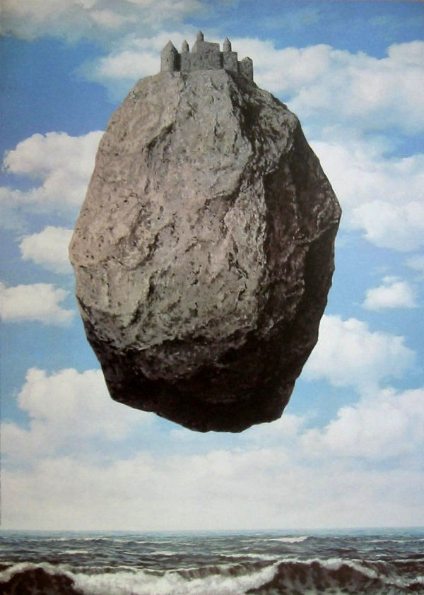 magritte le château des pyrénées