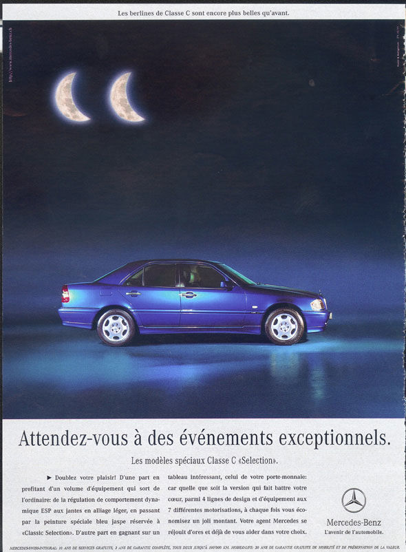 magritte publicité mercedes