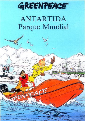 tintin pub greenpeace