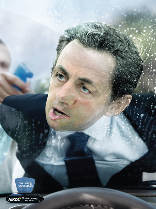 nikol window cleaning sarkozy