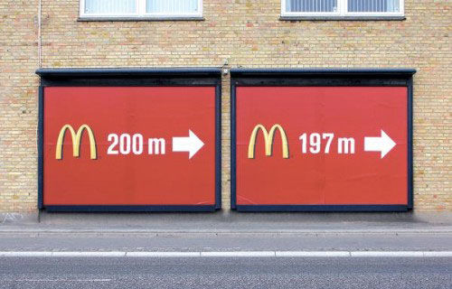 macdonald's street marketing