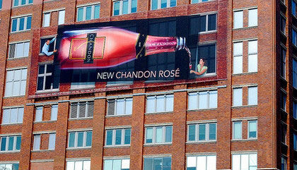 chandon rosé street marketing