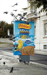 friskies street marketing