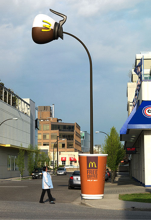 macdonald's street marketing