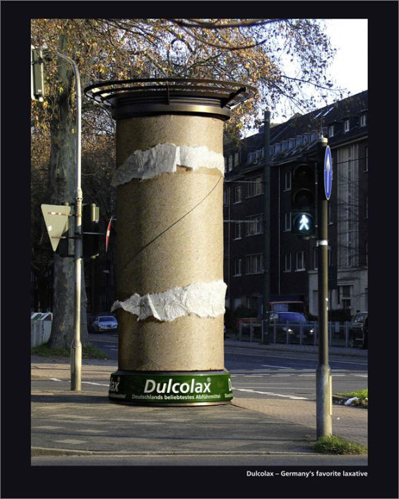 dulcolax street marketing