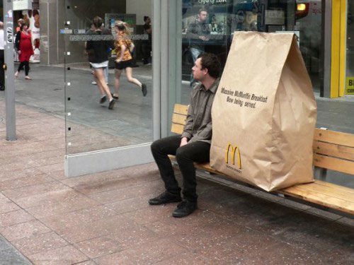 macdonald's street marketing