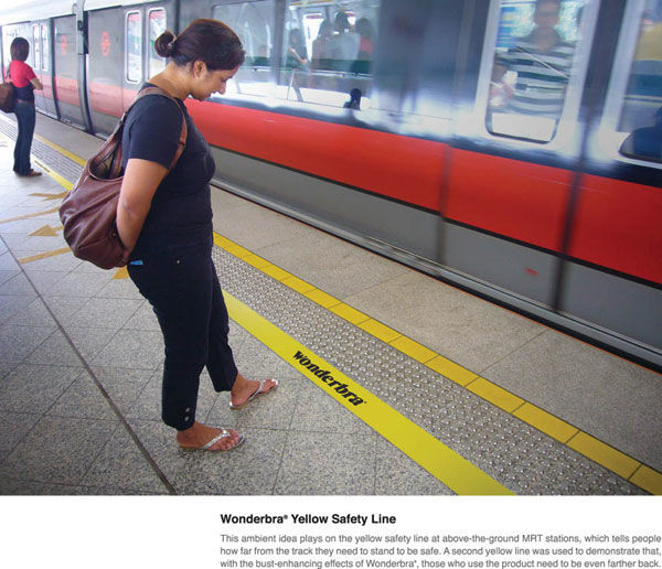 wonderbra street marketing