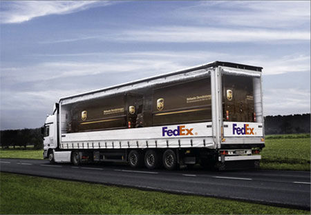 fedex ups street marketing