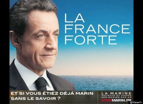 la france forte parodie sarkozy