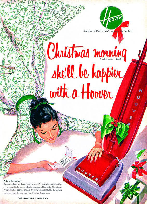 publicité sexiste hoover 1960