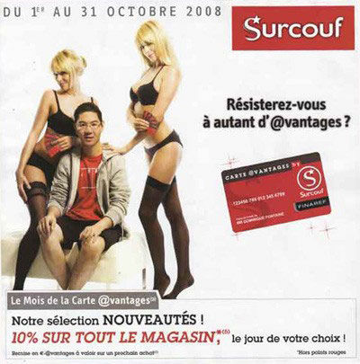 pub sexiste surcouf