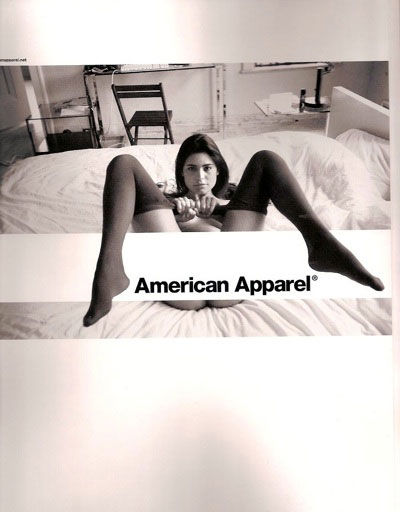 pub sexiste american apparel