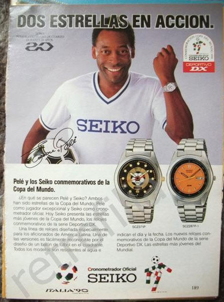 pub seiko Pelé