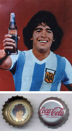 pub maradona Coca-Cola