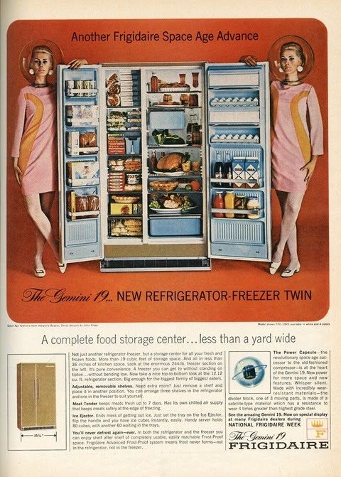 Gemini 19 frigidaire 1966