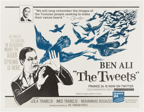 pub twitter france 24 ben ali