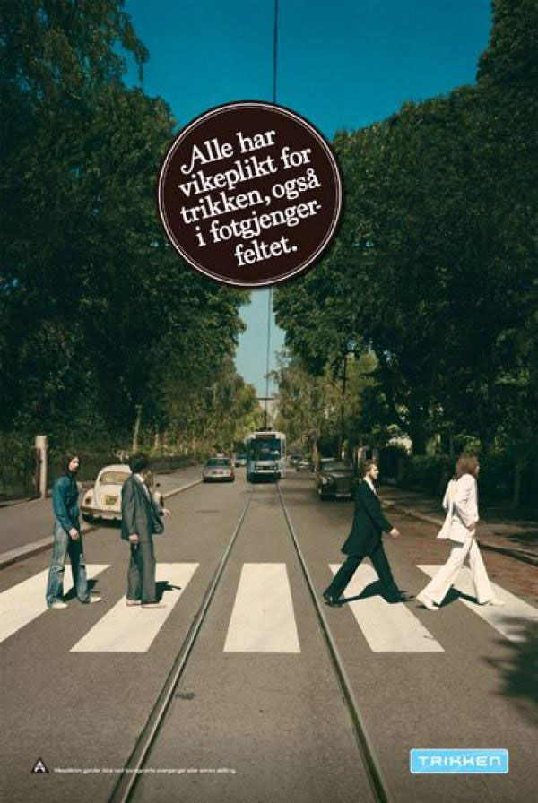 pub beatles abbey road trikken