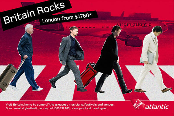 pub beatles Abbey road Virgin Atlantic