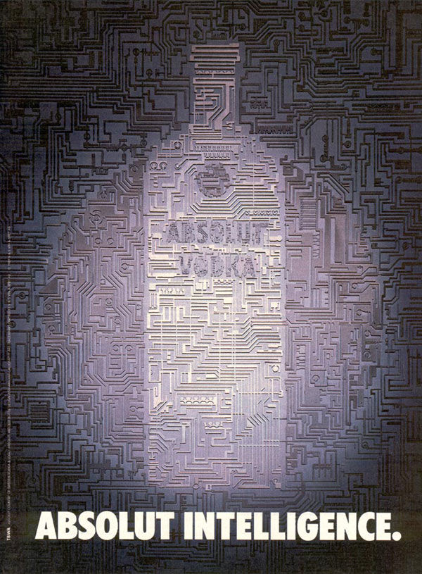 publicité absolut vodka