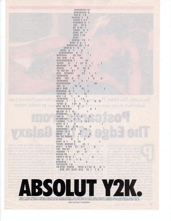 publicité absolut vodka