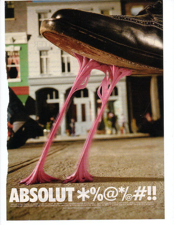 publicité absolut vodka