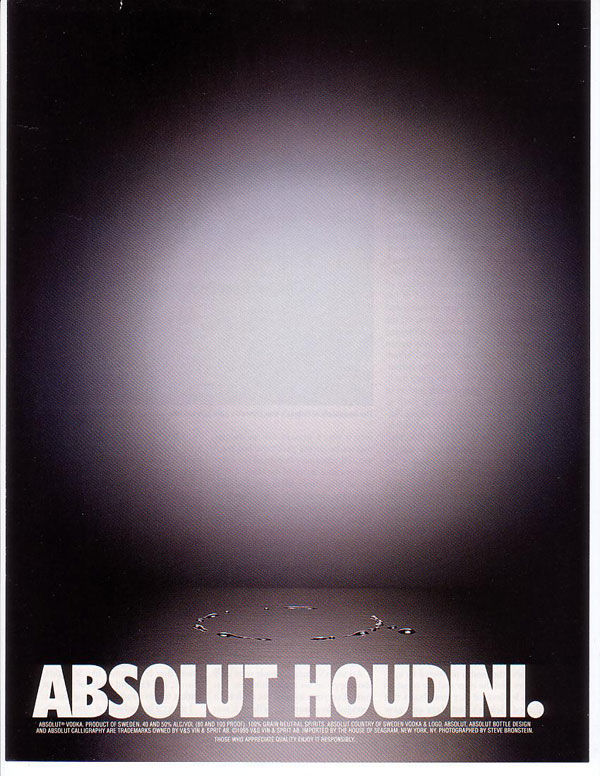 publicité absolut vodka