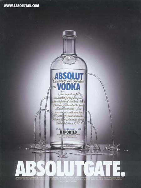 publicité absolut vodka