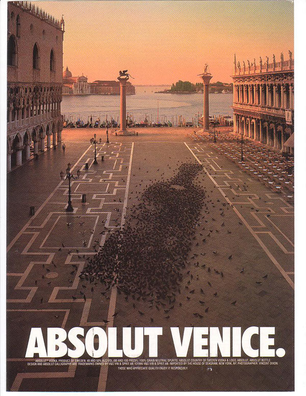 publicité absolut vodka