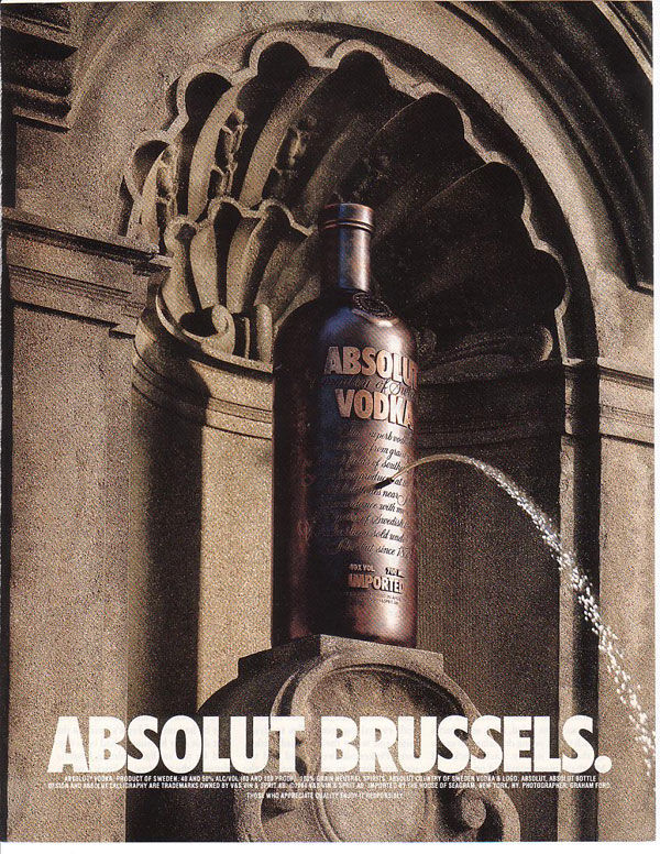 publicité absolut vodka