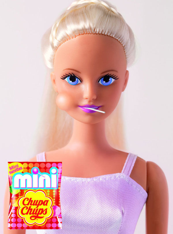 pub barbie Chupa Chups