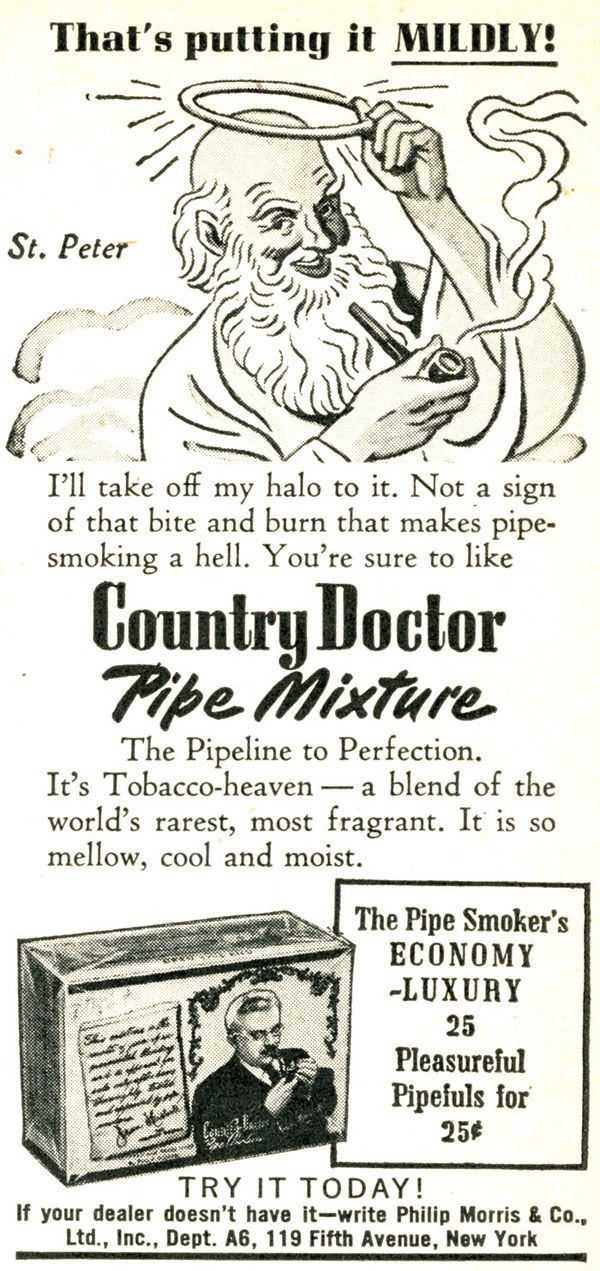 pub cigarette Country Doctor (Philip Morris)