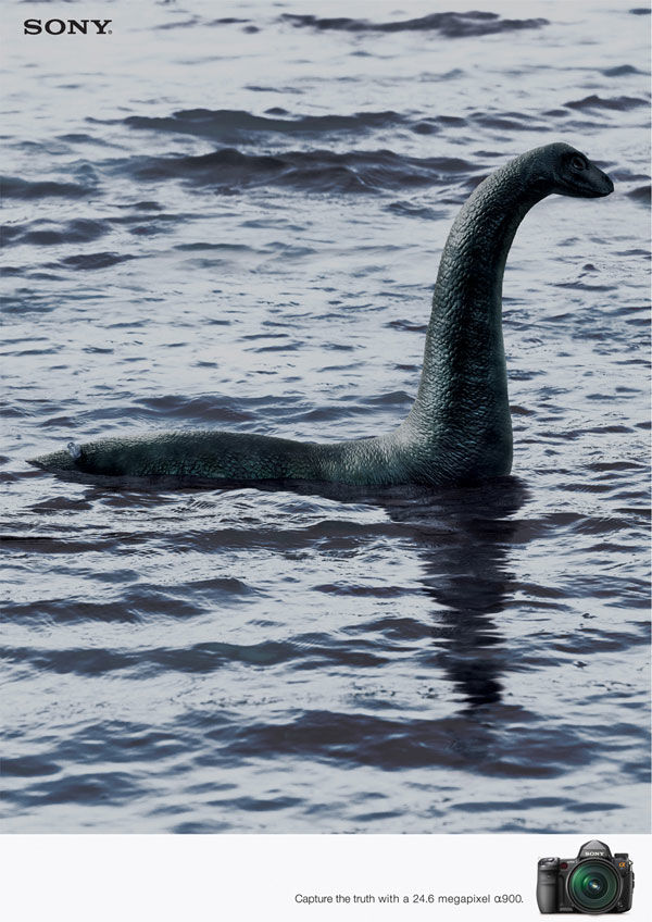 publicité lochness Sony