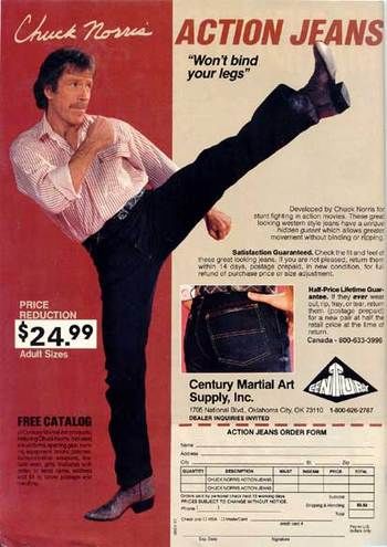 pub chuck norris Action Jeans