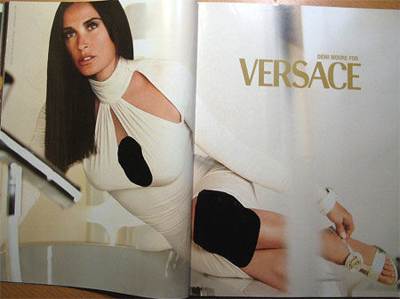 publicité censurée Versace