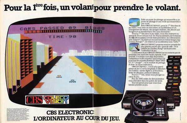 pub console ColecoVision