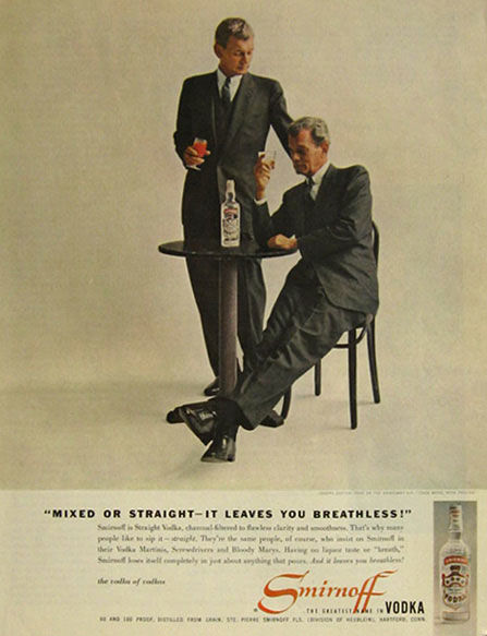 publicité smirnoff homosexuels