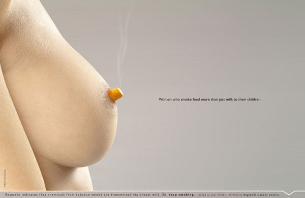 publicité cigarette Regional Cancer Centre