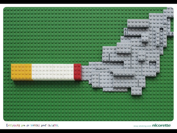 publicité cigarette Nicorette