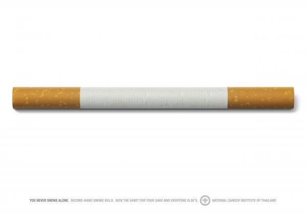 publicité cigarette National Cancer Institute of Thailand