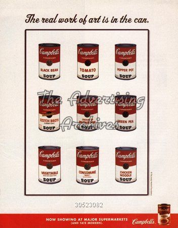 publicité campbell's soup